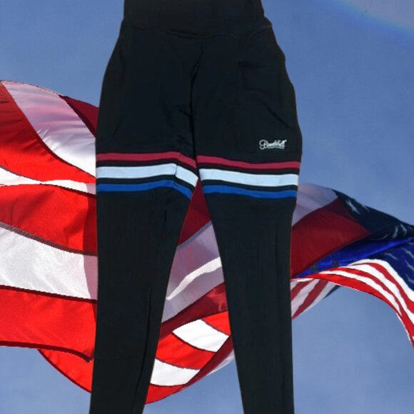 Bombshell Sportswear leggings with pockets - Picture 1 of 4